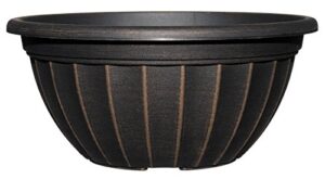 classic home and garden haverhill bowl 12″, antique copper