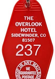 The Overlook Hotel Inspired Key Tag Red/White Room 237 Keychain