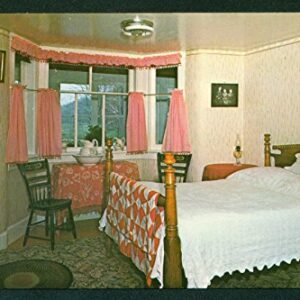 President Coolidge Birthplace Plymouth Vermont VT Interior Vintage Postcard
