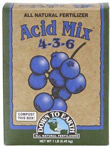 down to earth all natural acid mix fertilizer 4-3-6, 1 lb