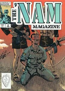nam magazine, the #8 vf ; marvel comic book | vietnam michael golden