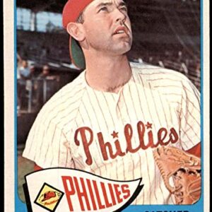 1965 Topps # 372 Clay Dalrymple Philadelphia Phillies (Baseball Card) EX Phillies