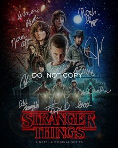 stranger things cast reprint signed 8×10″ photo all 10#1 rp netflix tv show