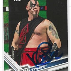 Konnor "Connor O'Brian" Signed 2017 Topps WWE Smack Down Card #152 - Autographed Wrestling Cards