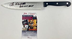 lee waddell signed real knife scream original 1st ghostface 1996 autograph horror jsa authentication