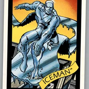 1990 Impel Marvel Universe #22 Iceman Non Sport Entertainment Trading Card in Raw (NM or Better) Condition