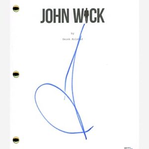 John Leguizamo Signed Autographed John Wick Movie Script Screenplay ACOA COA