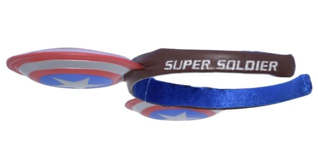 Disney Parks - Mickey Mouse Ear Headband – Marvel - Captain America - Super Soldier