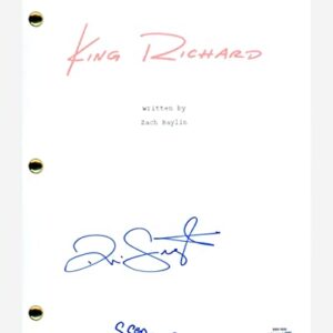 Saniyya Sidney & Demi Singleton Signed King Richard Movie Script ACOA COA