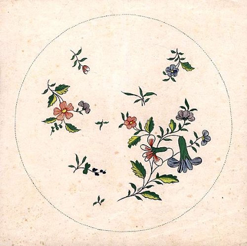 An original design for a porcelain plate