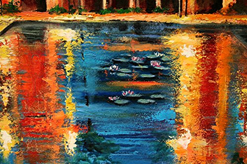 SOLD - Dusk in Balboa, San Diego Balboa Park By Internationally Renowned Painter Yary Dluhos.