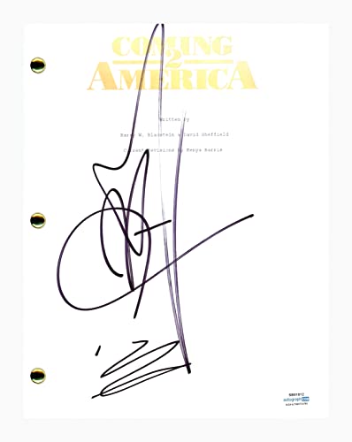 Michael Blackson Signed Autographed Coming 2 America Movie Script ACOA COA