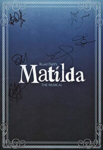 christopher sieber (signed)”matilda” betsy struxness/sean montgomery/tim minchin and dennis kelly 2014 broadway souvenir program