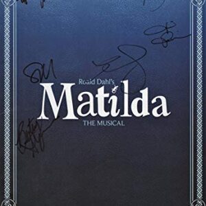 Christopher Sieber (Signed)"MATILDA" Betsy Struxness/Sean Montgomery/Tim Minchin and Dennis Kelly 2014 Broadway Souvenir Program
