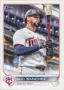 2022 topps update #us177 gary sanchez nm-mt minnesota twins baseball