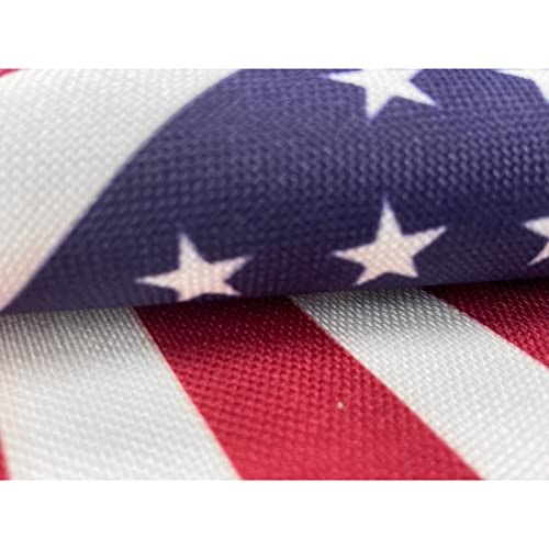 American Flag USA Garden Flag 12 x 18 - Patriotic Double Sided Small American Flags for Yard (American Garden Flag)