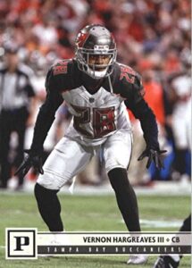 2018 panini nfl football #277 vernon hargreaves iii tampa bay buccaneers official trading card