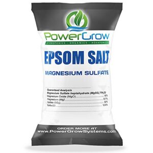 epsom salt (magnesium sulfate) agricultural grade bulk (5 pounds)