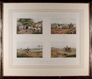 fores’s sporting scraps. plate 6. coursing