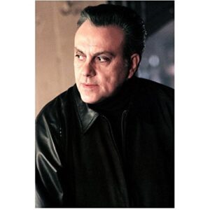 the sopranos vincent curatola as johnny “sack” sacramoni looking back 8 x 10 inch photo