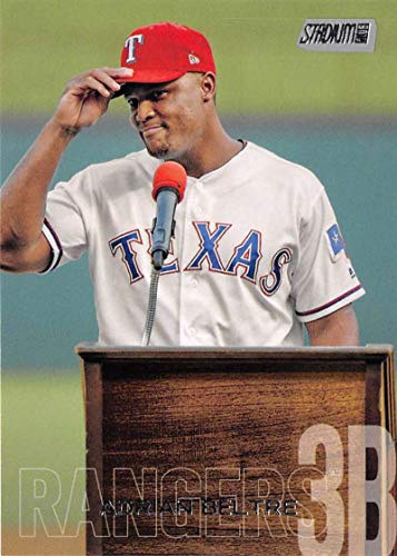 2018 Topps Stadium Club #234 Adrian Beltre Texas Rangers Baseball Card - GOTBASEBALLCARDS