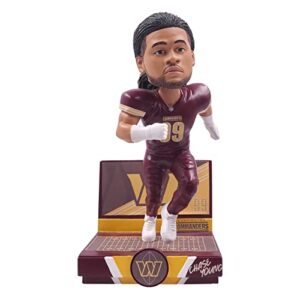 chase young washington commanders highlight series bobblehead nfl