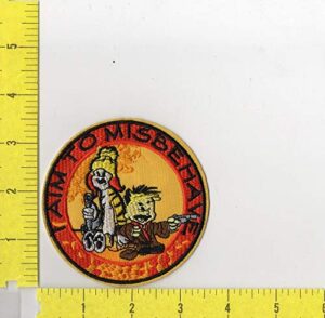 firefly/serenity calvin and hobbs”i aim to misbehave” iron on patch sm