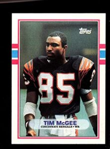 1989 topps #29 tim mcgee bengals nfl football