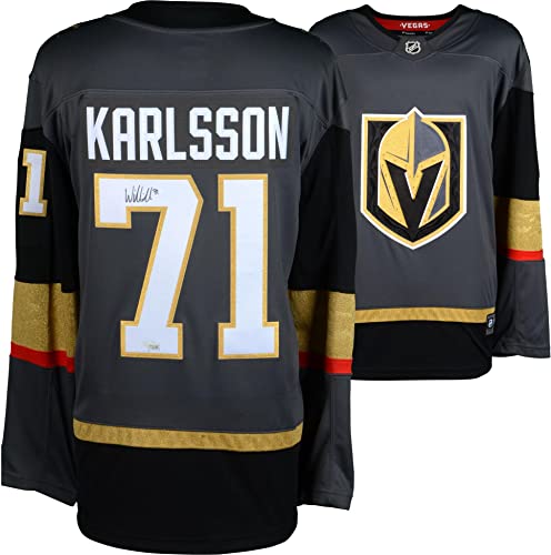 William Karlsson Vegas Golden Knights Autographed Black Fanatics Breakaway Jersey - Autographed NHL Jerseys