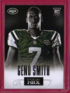 2013 panini prizm hrx rookies #18 geno smith – rookie year