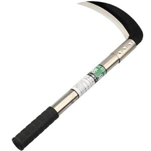 zelin grass sickle,clearing sickle,manganese steel blade/stainless steel handle hand held sickle tool,professional clearing vines and weeds tools