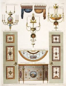 contains some of the parts at large of the finishing and furniture of the earl of derby’s house.