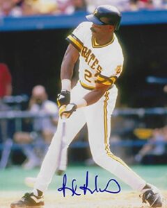 autographed r.j. reynolds 8×10 pittsburgh pirates photo with coa