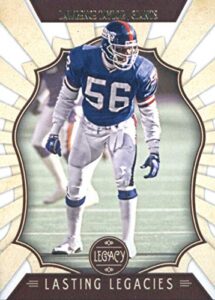 2019 panini legacy lasting legacies #lt lawrence taylor new york giants football card