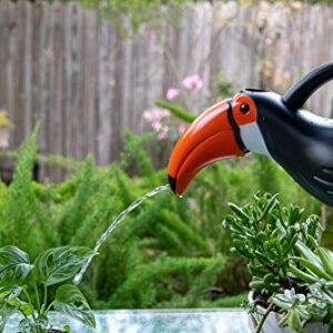 Brilliest Toucan Watering Can Indoor/Outdoor - Cute Watering Can - Bird Shaped Plastic Watering Can - Great for Plants/Indoor/Outdoor/Kids/Succulent - Small Watering Can