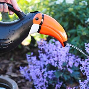 Brilliest Toucan Watering Can Indoor/Outdoor - Cute Watering Can - Bird Shaped Plastic Watering Can - Great for Plants/Indoor/Outdoor/Kids/Succulent - Small Watering Can