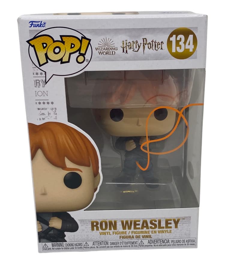 Rupert Grint Signed Autographed Ron Weasley Harry Potter Funko Pop #134 ACOA COA