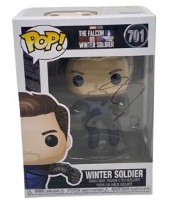 sebastian stan signed autograph winter soldier funko pop #701 avengers acoa coa