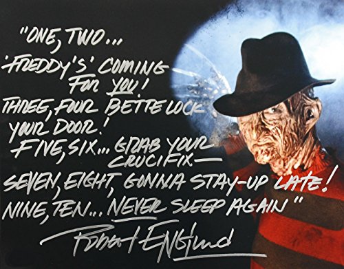 Robert Englund as Freddy Krueger reprint signed autographed 11x14 poster photo #4 RP