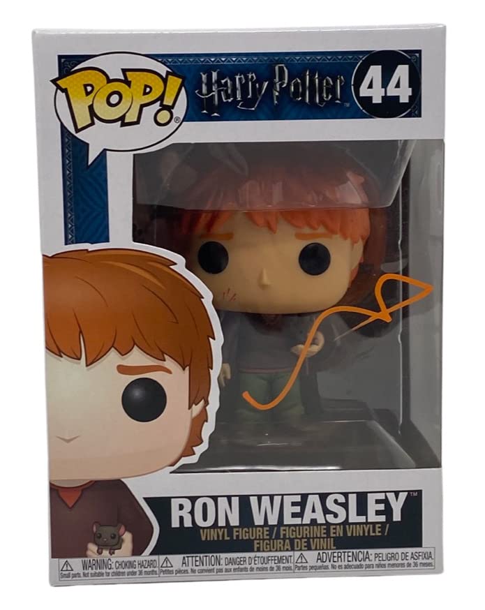 Rupert Grint Signed Autographed Funko Pop Harry Potter Ron Weasley #44 COA