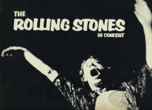 rolling stones 1972 exile tour concert program programme book