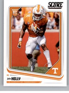 2018 score #370 john kelly tennessee volunteers rookie rc football card