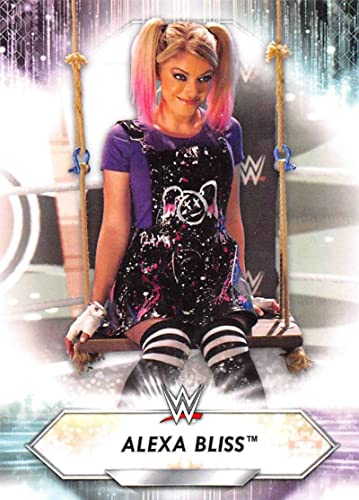 2021 Topps WWE #97 Alexa Bliss Official World Wrestling Entetainment Trading Card in Raw (NM or Better) Condition