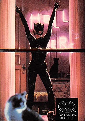 Michelle Pfeiffer trading card Batman 1992 Topps Stadium Club #13 Catwoman