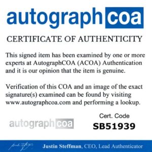 Drew Barrymore Signed Autograph E.T. the Extra-Terrestrial Movie Script ACOA COA