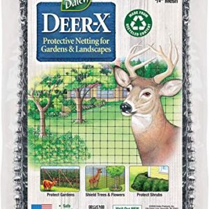 Dalen Deer X Protective Netting for Gardens and Landscapes - 7′ x 100′ - Strong and Durable 3/4″ Polypropylene Mesh with UV Inhibitors …