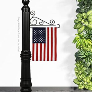 Wall Decor Flag Poles For Outside House Garden Banner Stand Home Decorations Room Tapestries HangingFancy Display Hanger Holder Power Coated Decorative Gifts Flag Accessories 11" x 15"