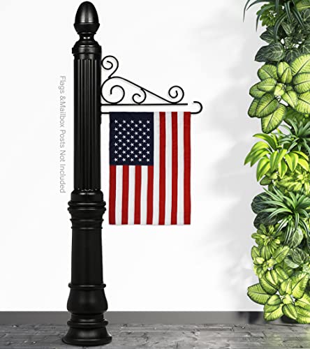 Wall Decor Flag Poles For Outside House Garden Banner Stand Home Decorations Room Tapestries HangingFancy Display Hanger Holder Power Coated Decorative Gifts Flag Accessories 11" x 15"