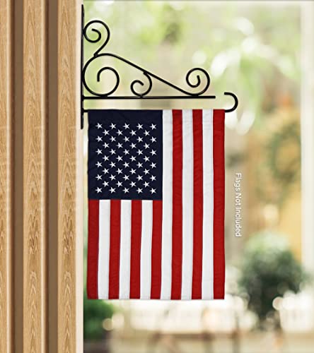 Wall Decor Flag Poles For Outside House Garden Banner Stand Home Decorations Room Tapestries HangingFancy Display Hanger Holder Power Coated Decorative Gifts Flag Accessories 11" x 15"