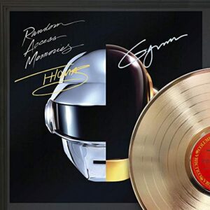 Daft Punk – Random Access Memories Framed Signature LP Record Display M4